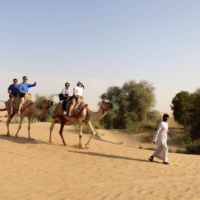 Dubai: Morning Heritage Safari by Vintage G Class & Al Marmoom Oasis 4