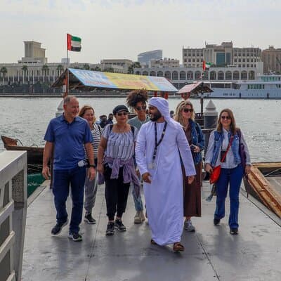 Dubai: Photography Tour in Al Fahidi District w/Abra Ride 4
