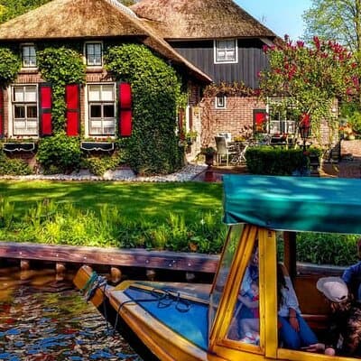 Best of Dutch Countryside: Giethoorn, Windmills, Secret Villages