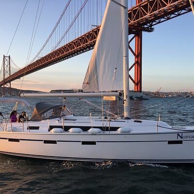 Tagus River Lisbon Private Sailing Cruise with Locals