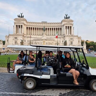 Rome Golf Cart Tour from Villa Borghese Gardens 2