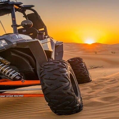 1-Hour Desert Buggy Self-Drive Adventure: Camel Ride & Sandboard 4
