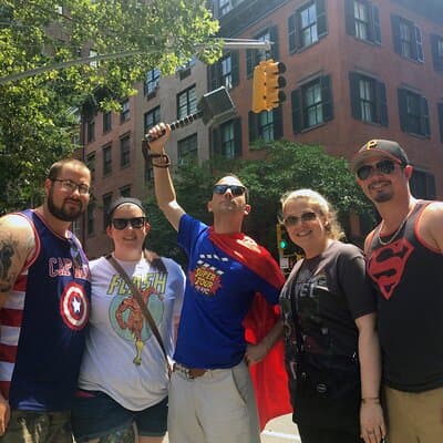2.5 Hour Private Super Tour of NYC: Heroes! Comics! More!