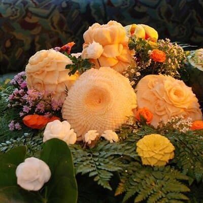 Half Day Professional Thai Fruit and Vegetable Carving Class 2
