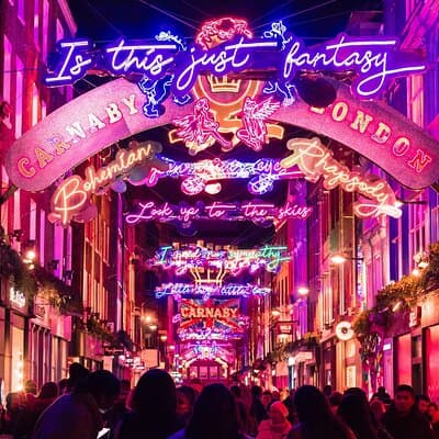 London Christmas Lights Private Walking Tour