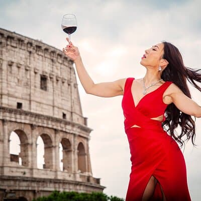 Rome Private Photoshoot Tour (Car & Walking) Night & Day 3