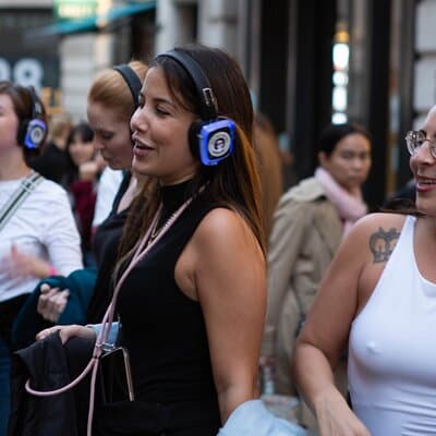 London Boogie Shoes Silent Disco Christmas Tour