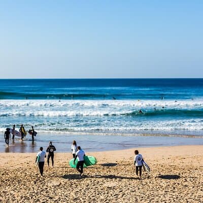 Group Surf Lesson in Costa da Caparica