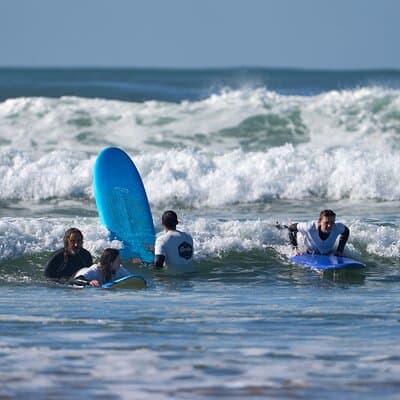 Group Surf Lesson in Costa da Caparica 2