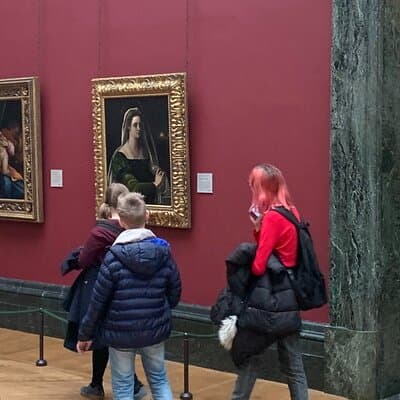 National Gallery of London Guided Tour for children and families with kids friendly guide 5