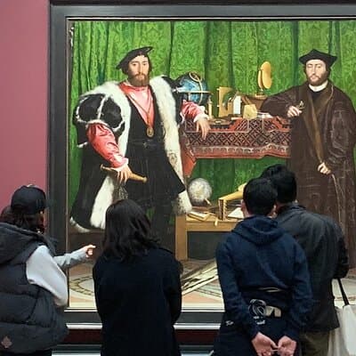 National Gallery of London Guided Tour for children and families with kids friendly guide 3