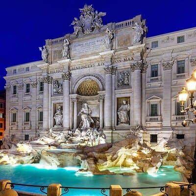 Rome by Night 3 hours Private Tour