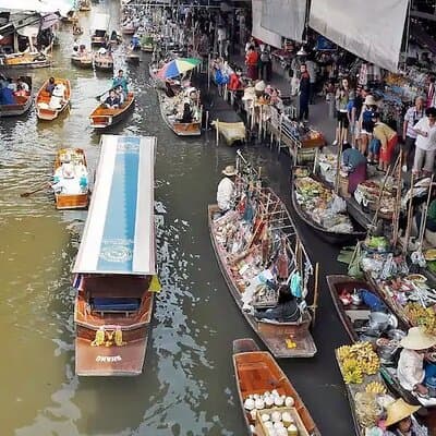 Private Damnoen Saduak and Maeklong Railway Market Tour(min 2pax) 2