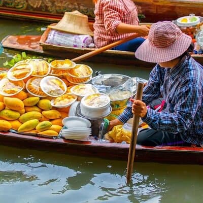 Private Damnoen Saduak and Maeklong Railway Market Tour(min 2pax) 3