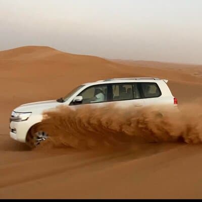 Desert Safari Tour with Camel Ride and BBQ Dinner in VIP Camp 5