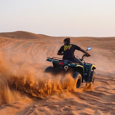 Dubai Evening Desert Safari, Quad Biking, Live Shows & BBQ Dinner