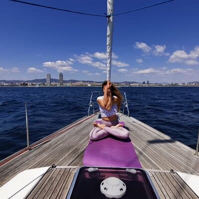 Yoga Session and Sailing Adventure in Barcelona 2