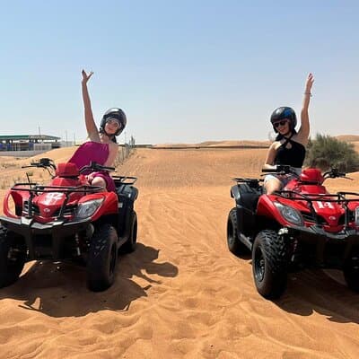 Red dunes Sunset Desert Safari With Quad Bike option & Camel Ride 5