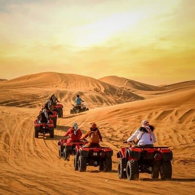 Half Day Morning Safari with Quad Bike and Camel Ride 2