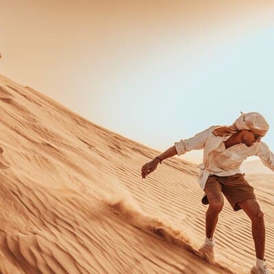 Combo:Private Desert Safari + dinner & ATV Self-drive/Quad Bike 3