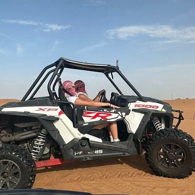 Combo:Private Desert Safari + dinner & ATV Self-drive/Quad Bike 2