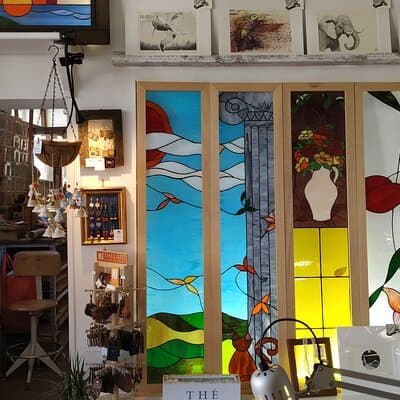 2/3 Hours Art Stained Glass Course in Trastevere 5