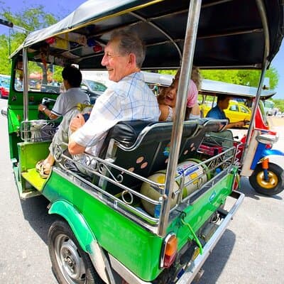 Bangkok by Night Tuk Tuk Tour: Markets, Temples & Food