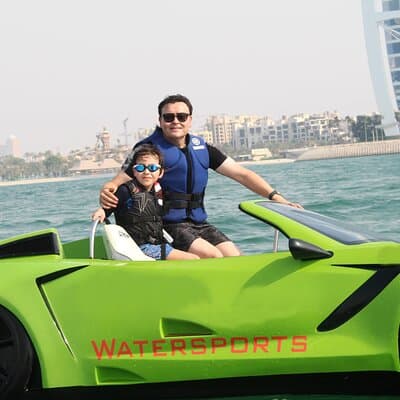 Private Tour Dubai in Jet Car 60min: Burj Al Arab to Atlantis 2