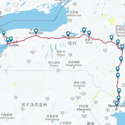 Niagara Falls 3-Day Tour from NYC by Train | Kids 50% Off 3