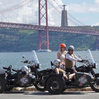 Lisbon Historic - Private Vintage Sidecar Tour 2
