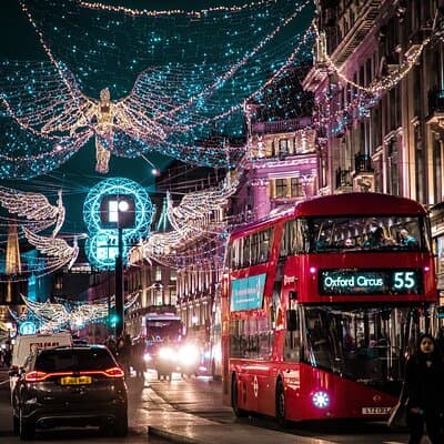 London Exclusive Christmas Lights Guided Tour by Black Cab 2