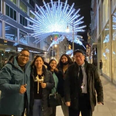 London Exclusive Christmas Lights Guided Tour by Black Cab