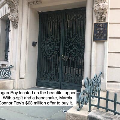 SUCCESSION Walking Tour - Uptown & Downtown NYC Filming Locations 4
