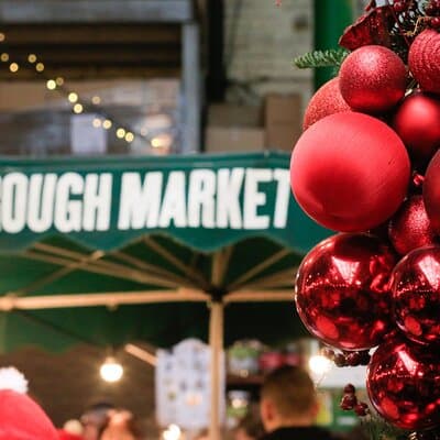 Christmas Delights: Festive Tea & Doughnuts at Borough Market