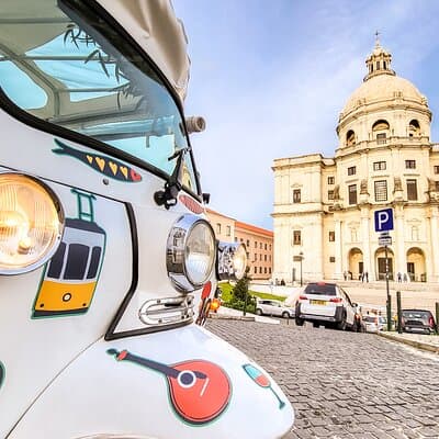 Lisbon Complete Tour! Eco TukTuk Private Guided