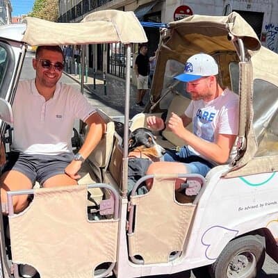 Tuk-Tuk Lisbon Tour 1 - 3hours