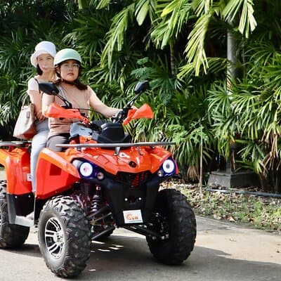 Ayutthaya Landmark Tour with ATV, Floating Market, Famous Temples 3