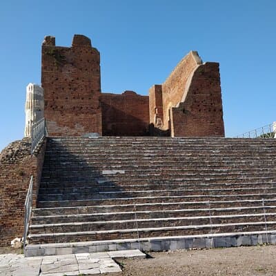 Ostia Antica Archaeological Park with Italian Gelato 4