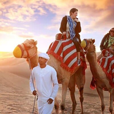 Dubai Desert Safari in Red Dunes with 4×4 BBQ Dinner & Camel Ride 4