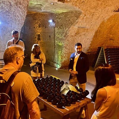 GRAND VINTAGE Ruinart Veuve Clicquot Private Champagne from Paris 2