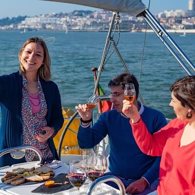 Lisbon: Wine Tasting with Sommelier on a Private Sailboat