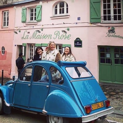 Private ride in a Citroën 2CV in Paris - 2h 3