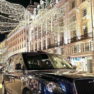 Christmas Lights and Markets London Taxi Tour