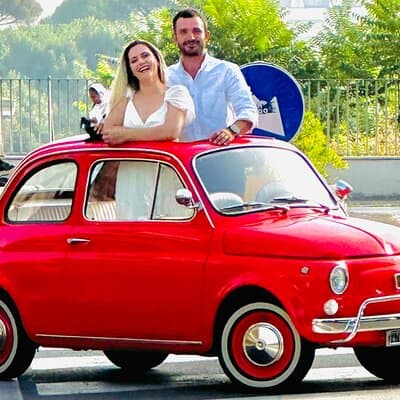 Private Fiat Vintage Tour in Rome 5