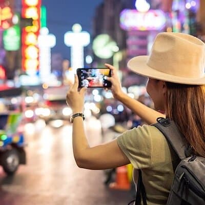 Tuk-Tuk Tour Bangkok By Night With Chinatown Street 2