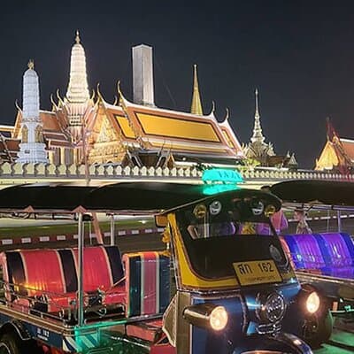 Tuk-Tuk Tour Bangkok By Night With Chinatown Street 4