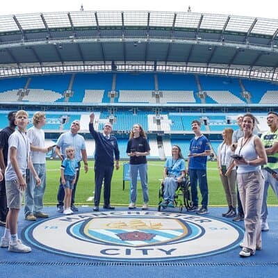 Etihad Stadium: Manchester City FC Tour by Rail From London