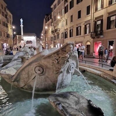 Rome with Golf Cart at Night with Pizza & Ice Cream 3
