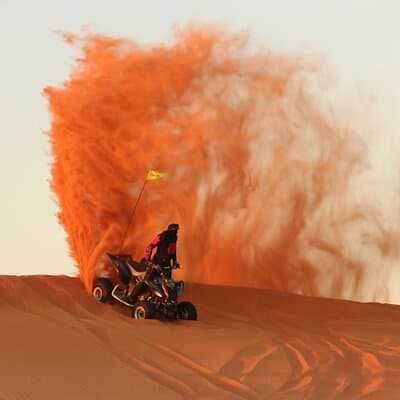 Dubai Evening Desert Safari with RedDune, sandboarding, live show 3