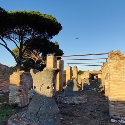 Ostia Antica Archaeological Park with Italian Gelato 2